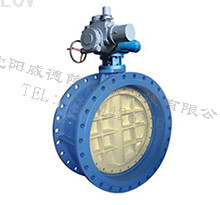 三偏心(xin)法蘭硬密封電動(dong)蝶閥D943H