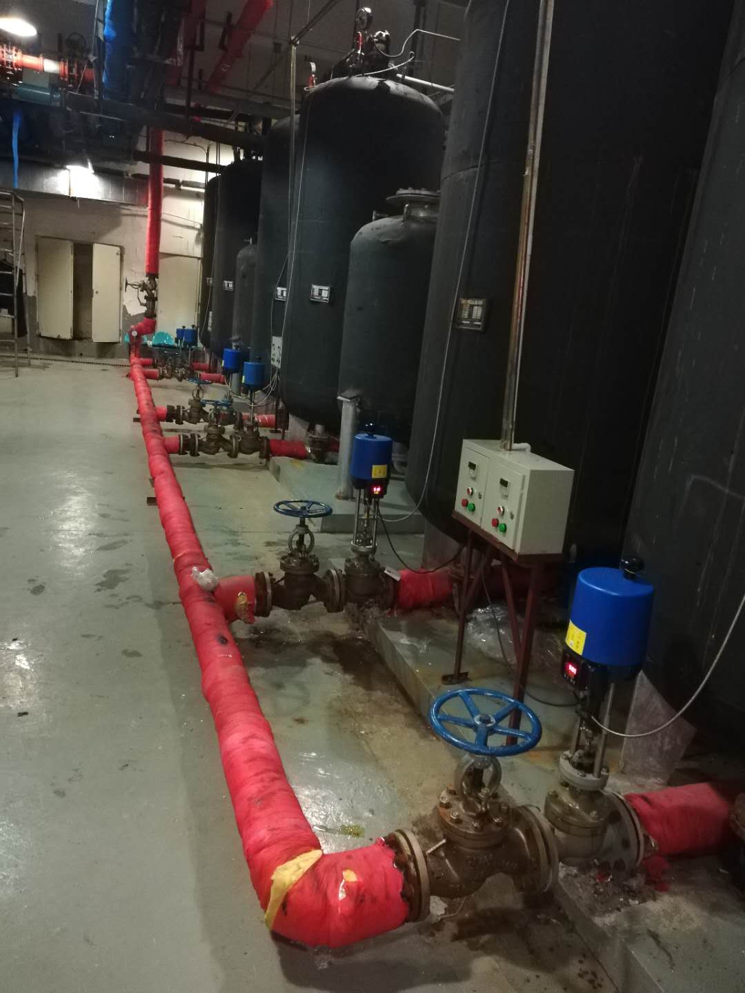 沈陽電力(lì)醫院鍋爐(lu)蒸汽使用(yong)現場