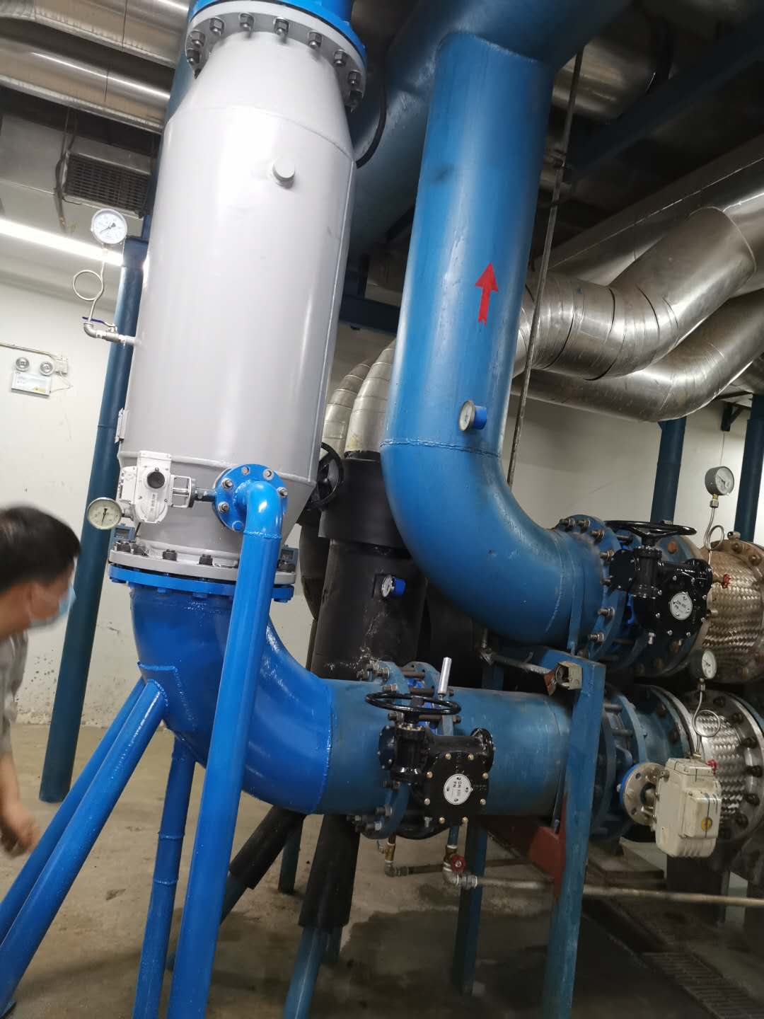 沈陽醫大(da)一院泵房(fáng)使用現場(chǎng)
